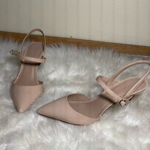 Banana republic cross halter nude gloss